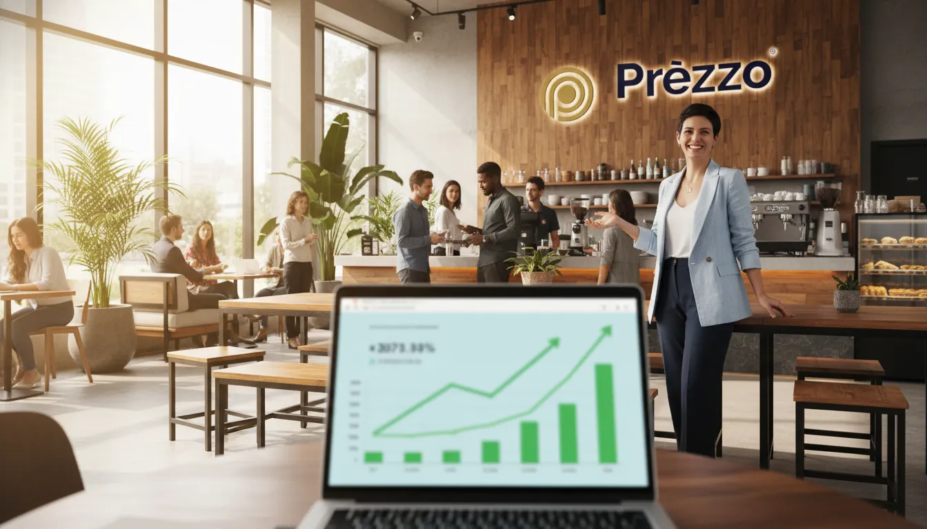 A successful entrepreneur confidently managing a thriving business, a positive outcome after choosing to start a business in Brazil.