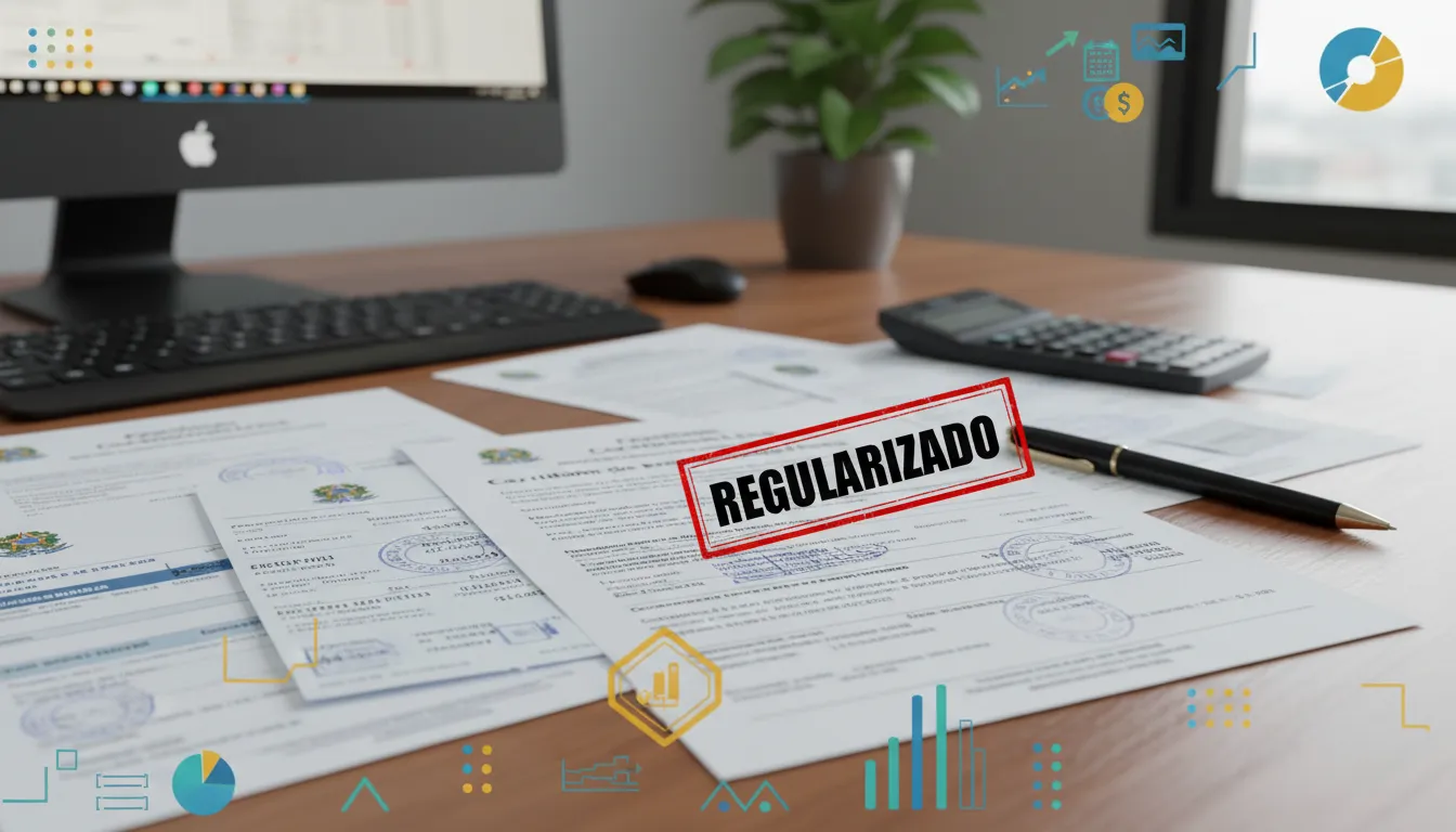 Comprovantes de pagamento e documentação regularizada para permanência no Simples Nacional.