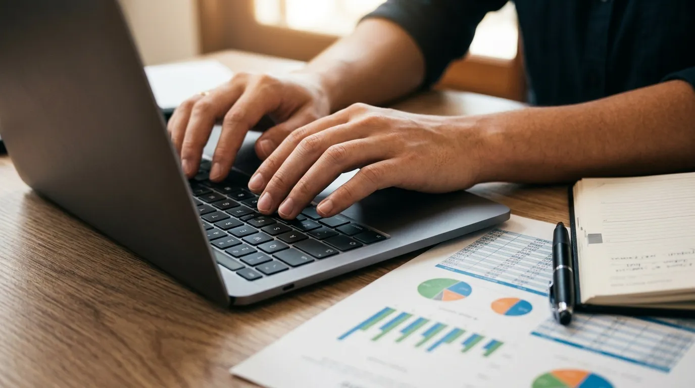 Planilhas financeiras detalhadas ensinam como organizar fluxo de uma empresa para evitar dívidas.