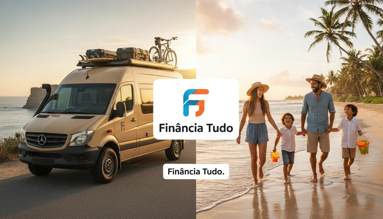 Empréstimo com van em garantia da Financia Tudo possibilitando momentos inesquecíveis em família, unindo bens e sonhos com soluções financeiras.