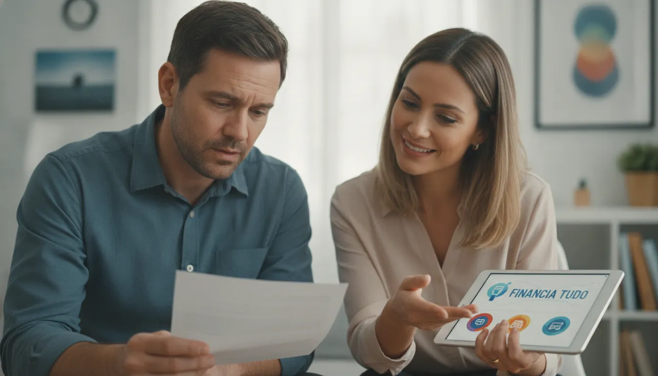 Cliente com crédito negado imobiliária encontra soluções com especialista Financia Tudo, aliviando preocupação.