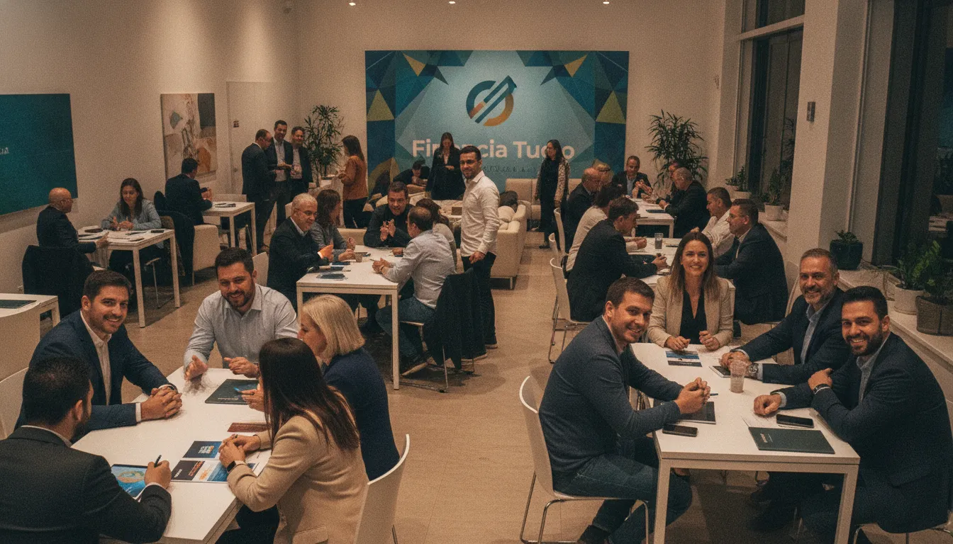 Clientes satisfeitos explorando opções de financiamento, impulsionando a carteira e novas receitas.