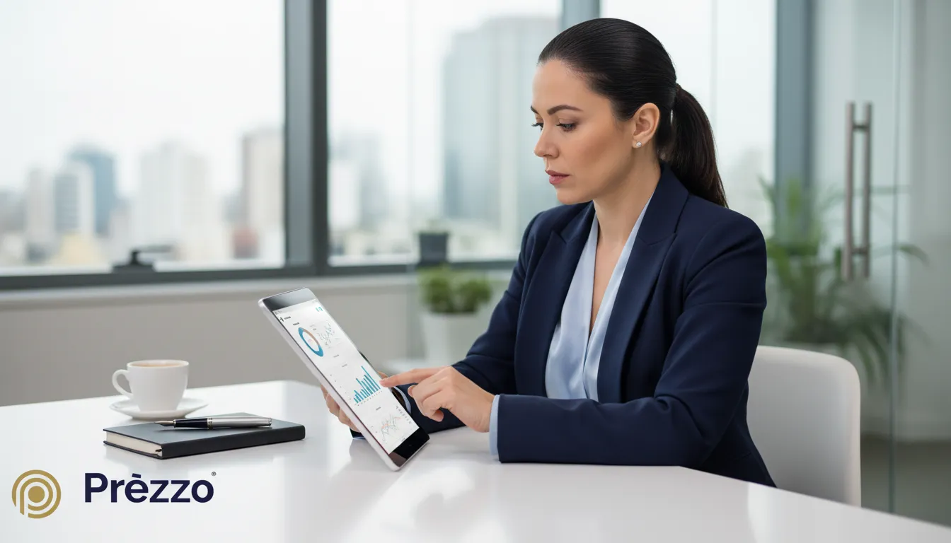 Empreendedor brasileiro analisando dados financeiros, fundamental para planejar a abertura de empresa em São Paulo com sucesso.