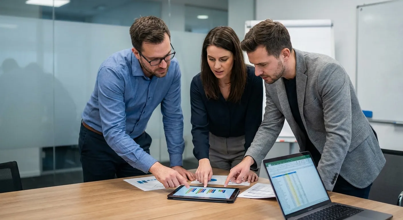 Análise de resultados com comunicação transparente entre equipe e cliente no marketing