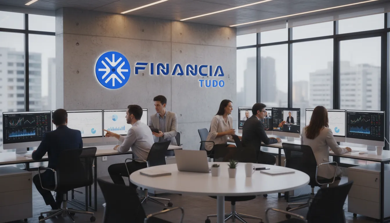 Equipe da Financia Tudo trabalhando em soluções personalizadas de empréstimo com garantia de imóvel para diferentes perfis de clientes.
