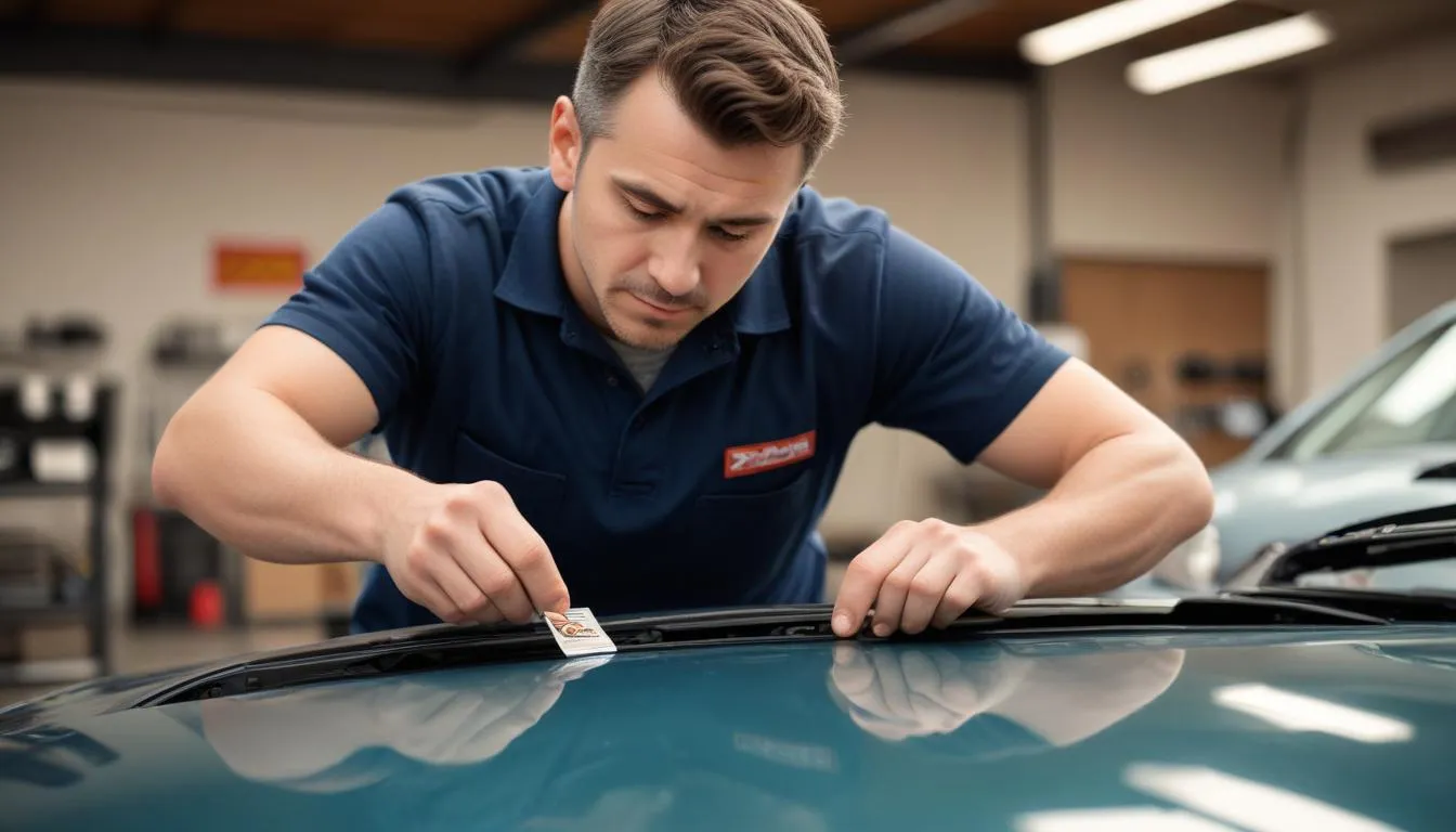 Ilustração da seção: A Importância dos Adesivos de Troca de Óleo