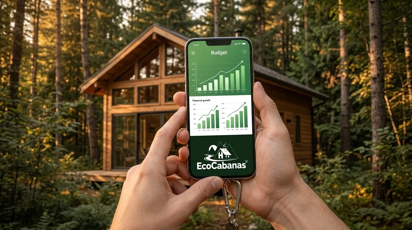 Aplicativo de simulacao de financiamento para construcao casa ecologica em meio a floresta.