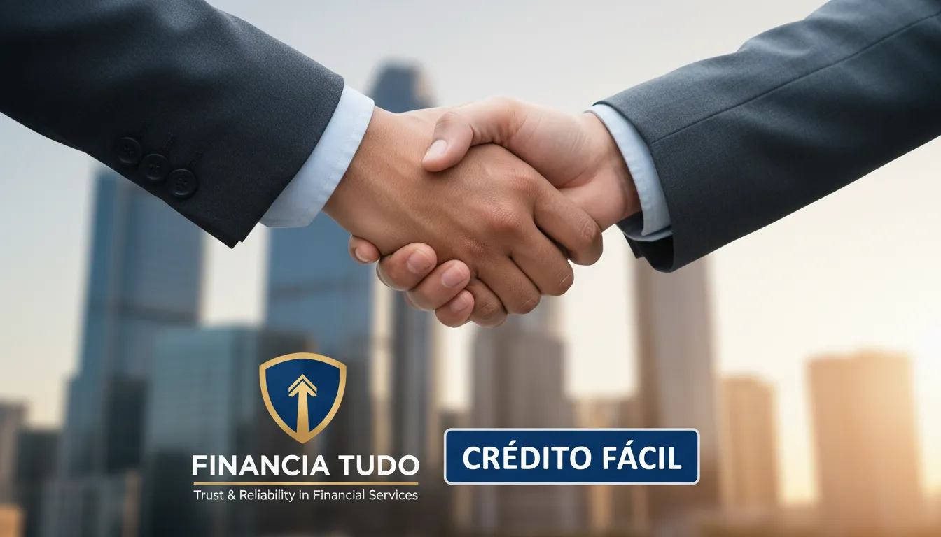 Aperto de mãos em close-up, representando parceria e sucesso na obtenção de comissão indicação crédito com a Financia Tudo, em um cenário de confiança.