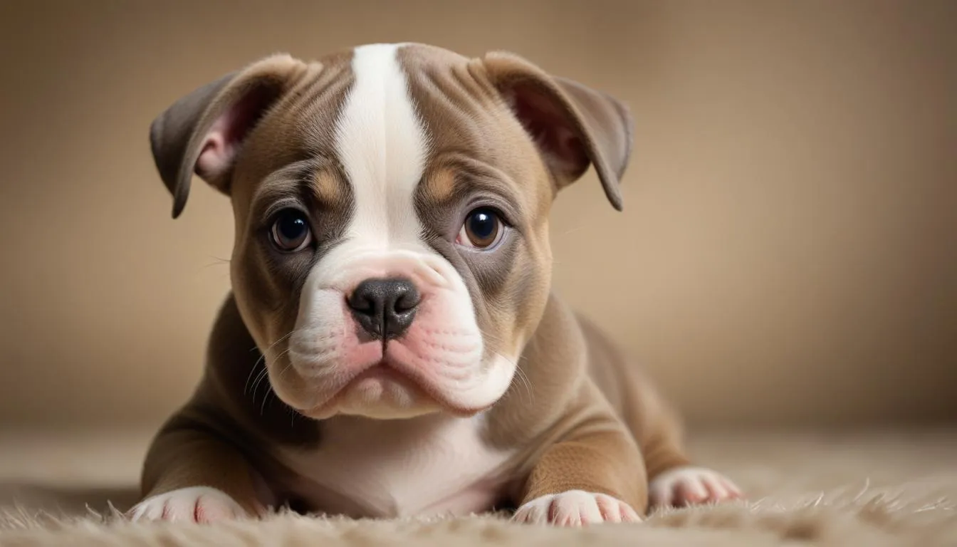 Ilustração da seção: Características Únicas do Filhote de American Bully