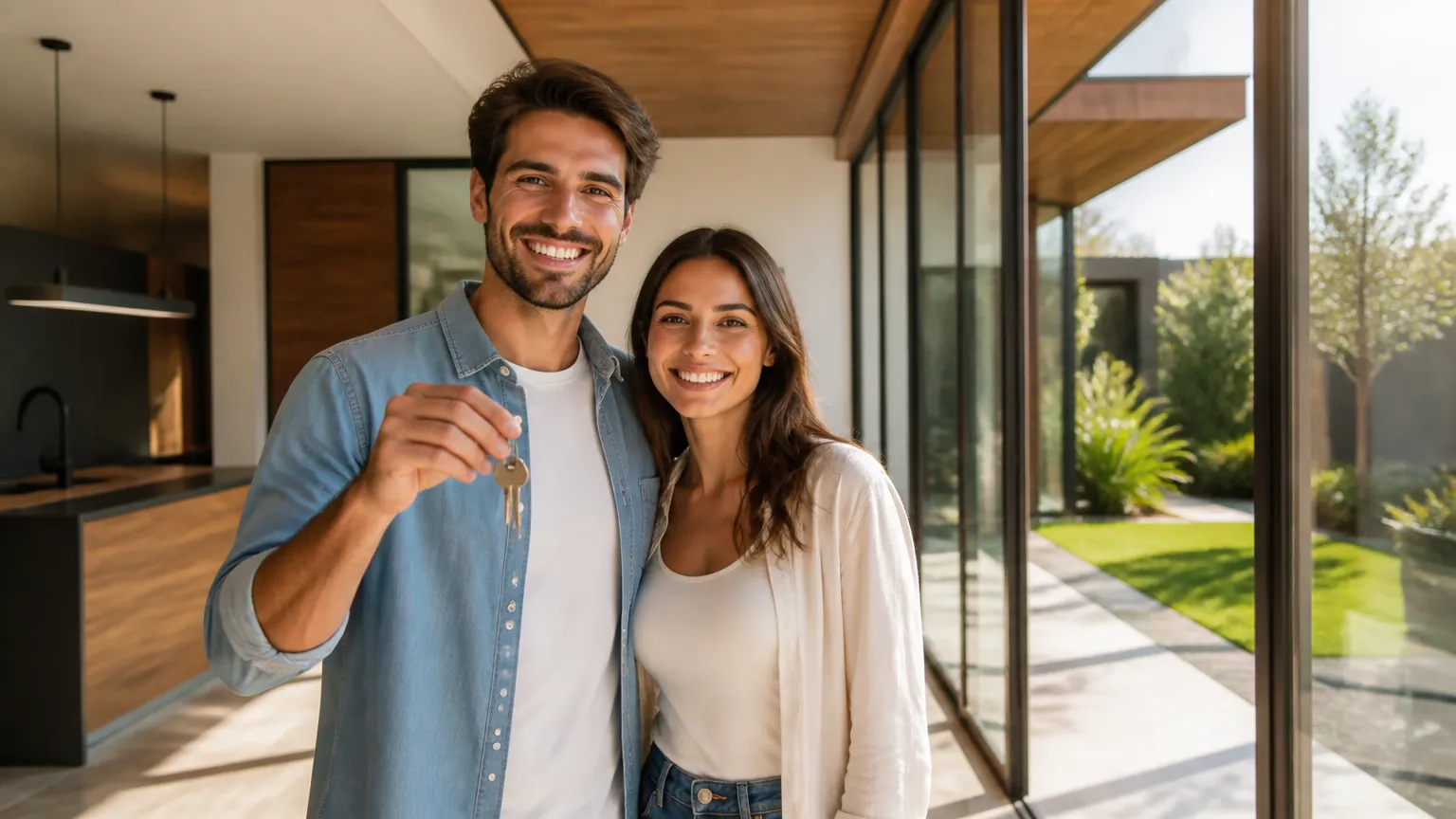 Casa concluída após aplicar método de como calcular quanto falta para terminar uma obra.