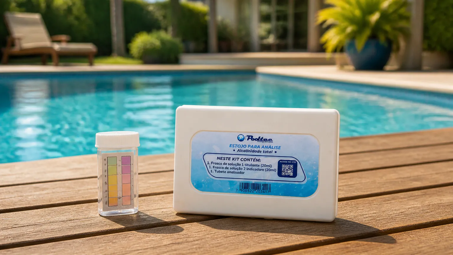 Alcalinidade da Piscina: Como Aumentar, Baixar e Manter no Nível Certo