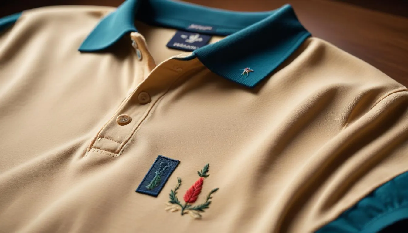 Ilustração da seção: Qualidade das Camisas Gola Polo Uniforme Bordada
