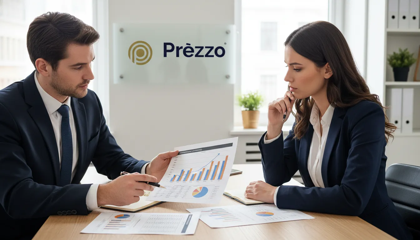 Consultor financeiro explicando Contabilidade para Escritório de Advocacia no Rio de Janeiro a um advogado em um escritório.