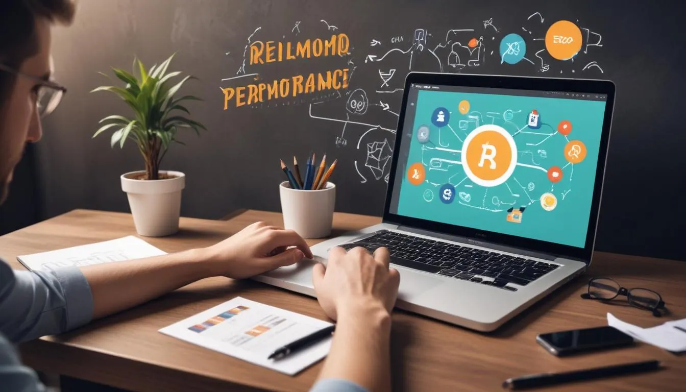 Ilustração da seção: Como Funciona o Marketing de Performance