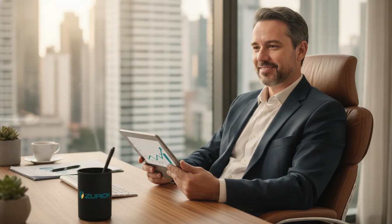 Empresário relaxado revisa relatório simplificado após entender CClassTrib e a reforma tributária com suporte contábil.
