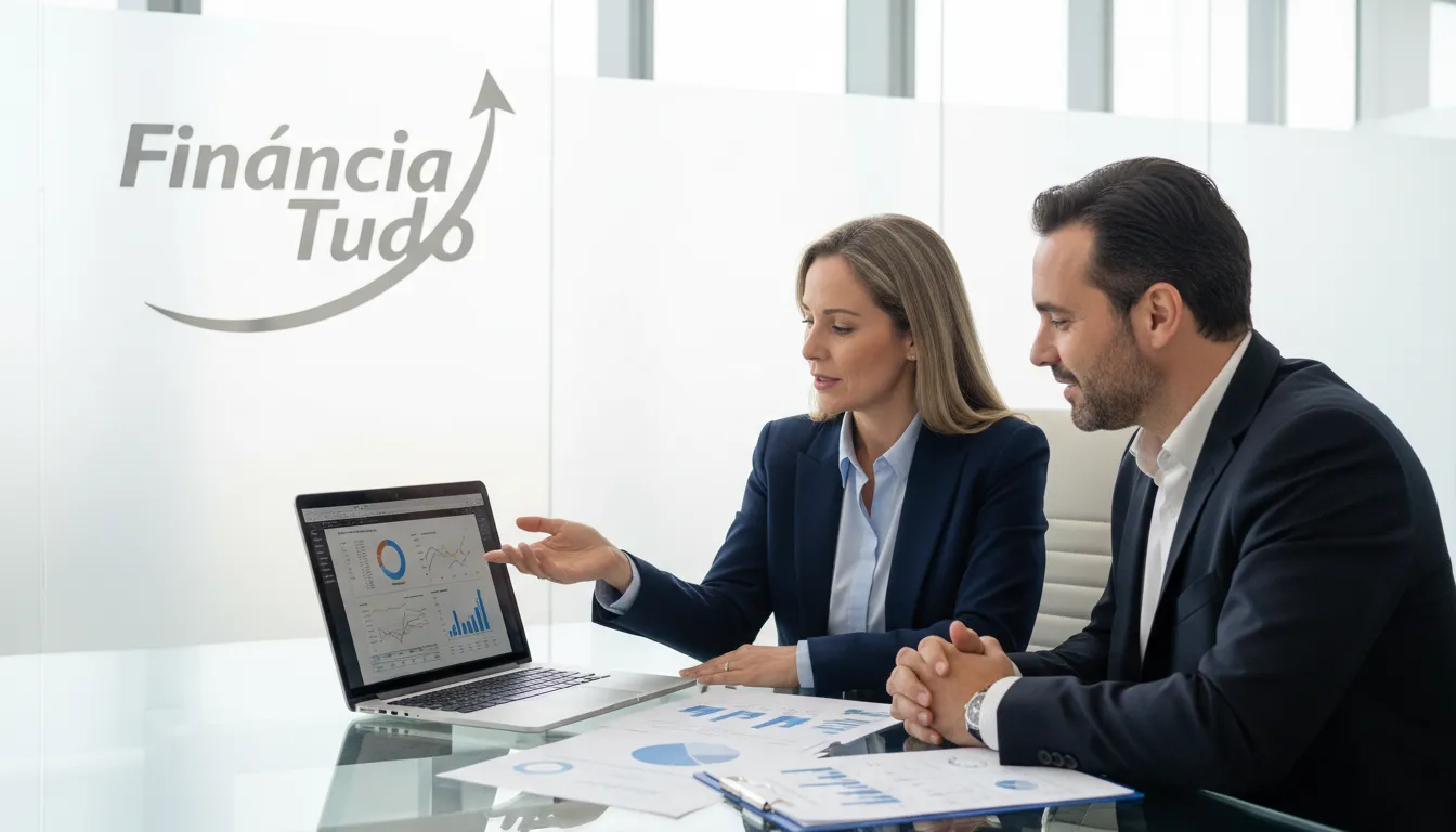 Especialista da Financia Tudo oferece consultoria personalizada sobre crédito para crescimento empresarial, garantindo as melhores soluções.