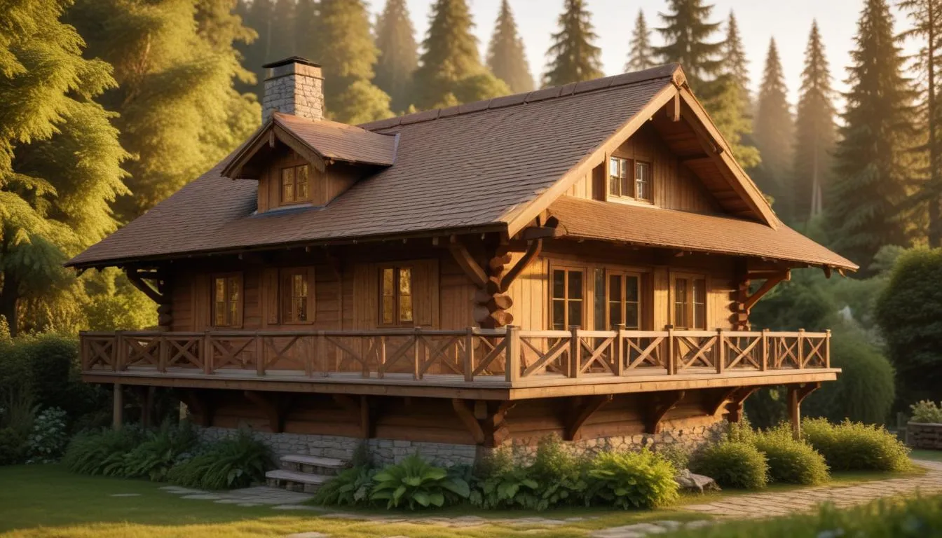 Ilustração da seção: Vantagens das Casas Prontas de Madeira