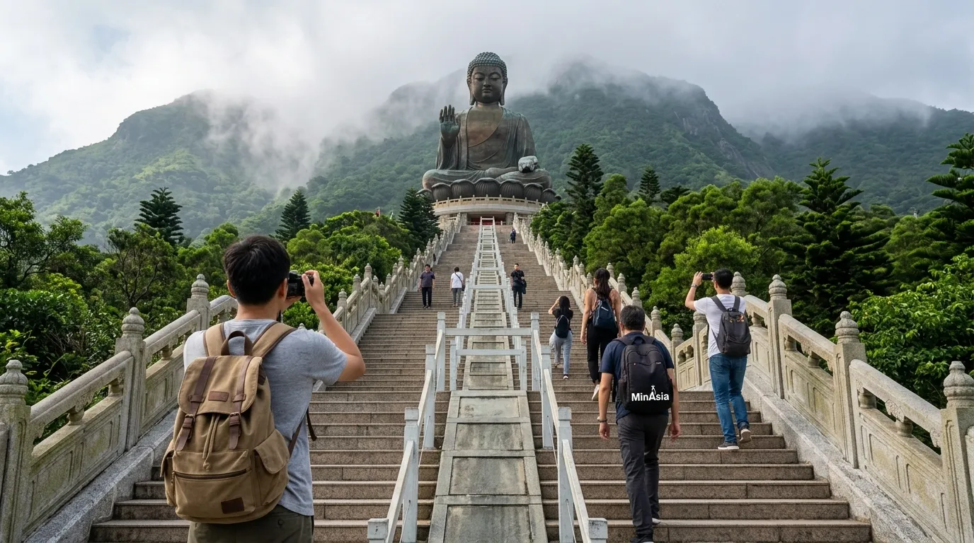 Roteiro Hong Kong o que fazer estatua grande buda lantau