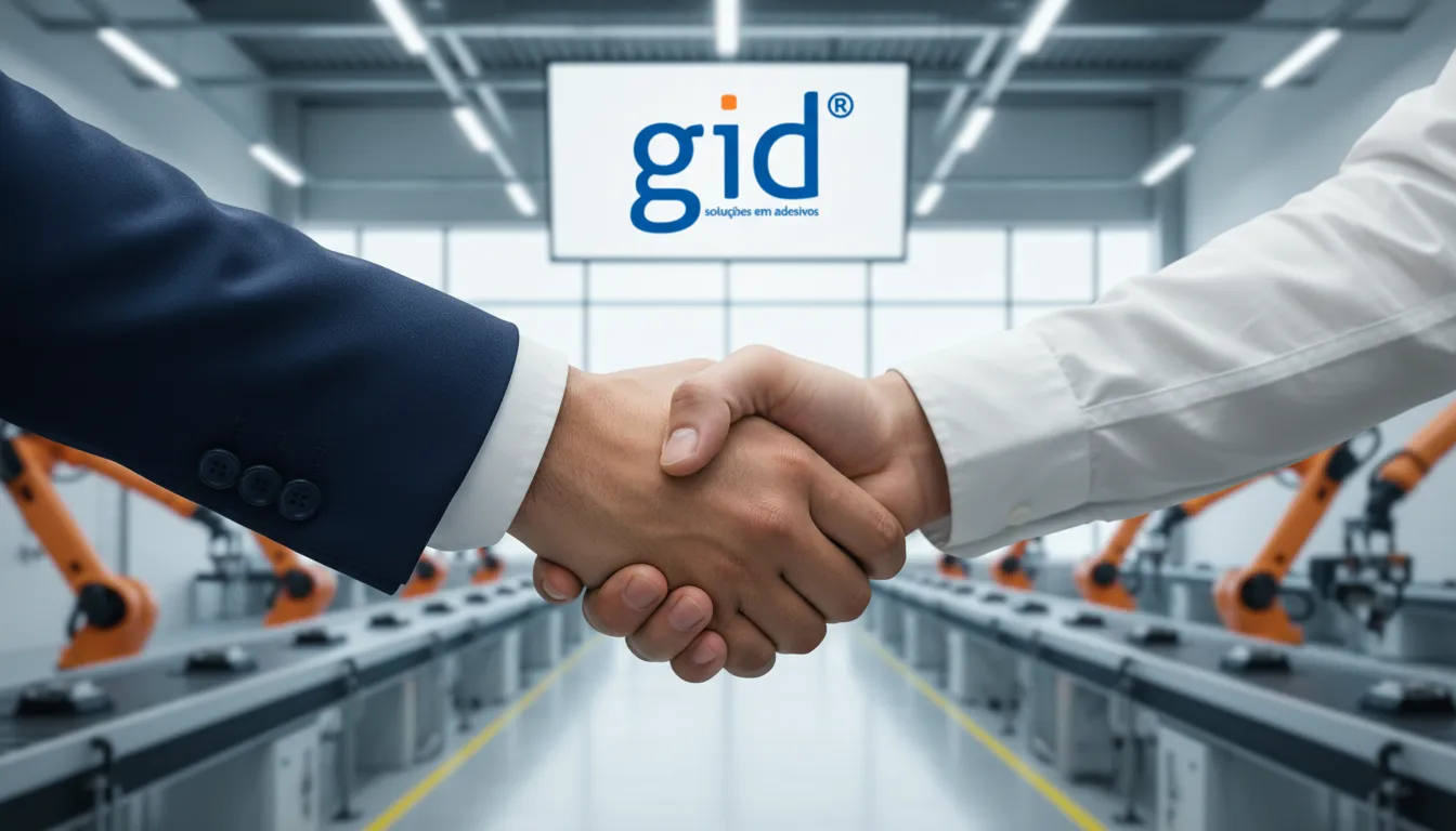 Aperto de mãos sela parceria, impulsionando o movimento nacional de competitividade e resultados na indústria moderna.