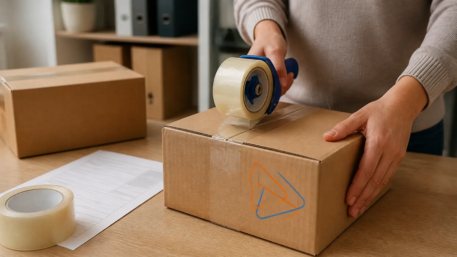 Processo de embalagem para exercer direito de arrependimento e devolução de produto online.