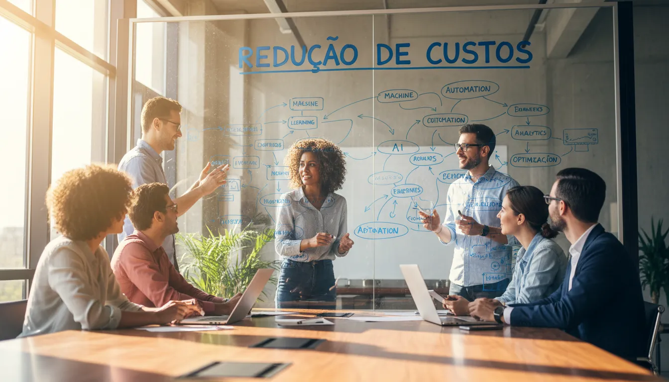 O que é redução de custos: como a IA ajuda na eficiência de empresas.