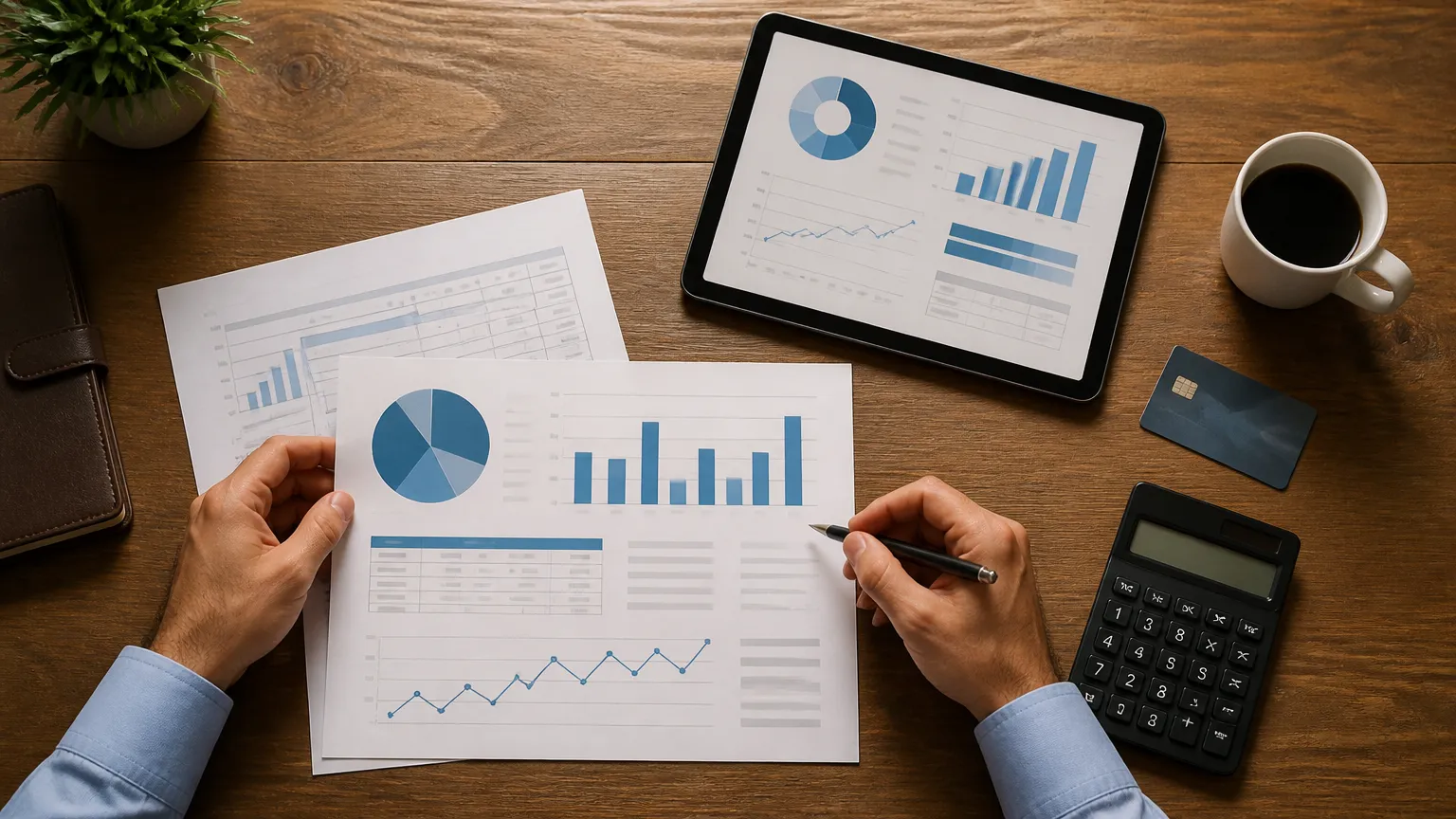 Pessoa analisando como funciona empréstimo no cartão de crédito através da fatura digital.
