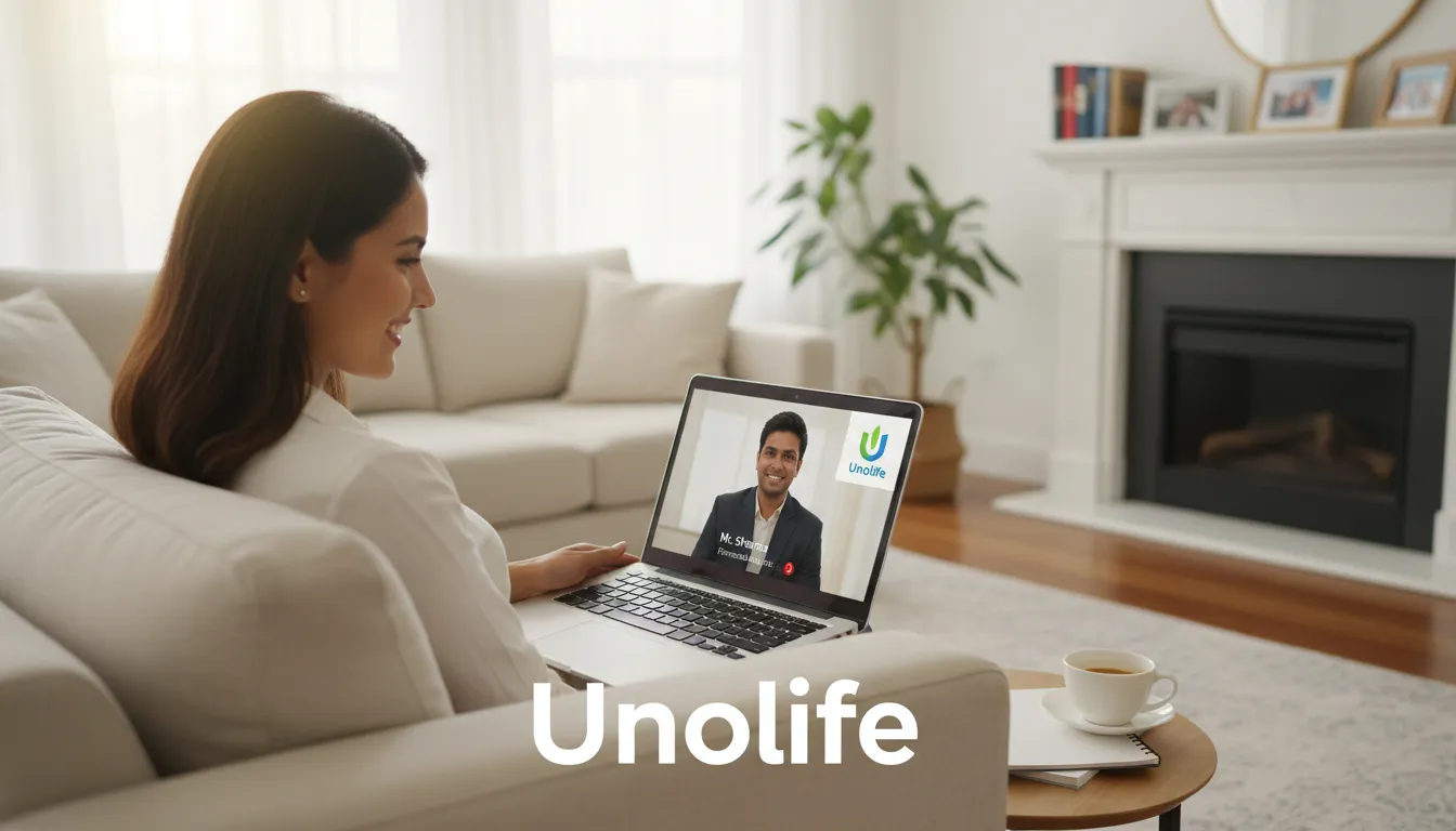 Acessibilidade e conforto: consultor financeiro online da Unolife oferece suporte personalizado para planejamento e organização de dívidas, promovendo o bem-estar emocional.