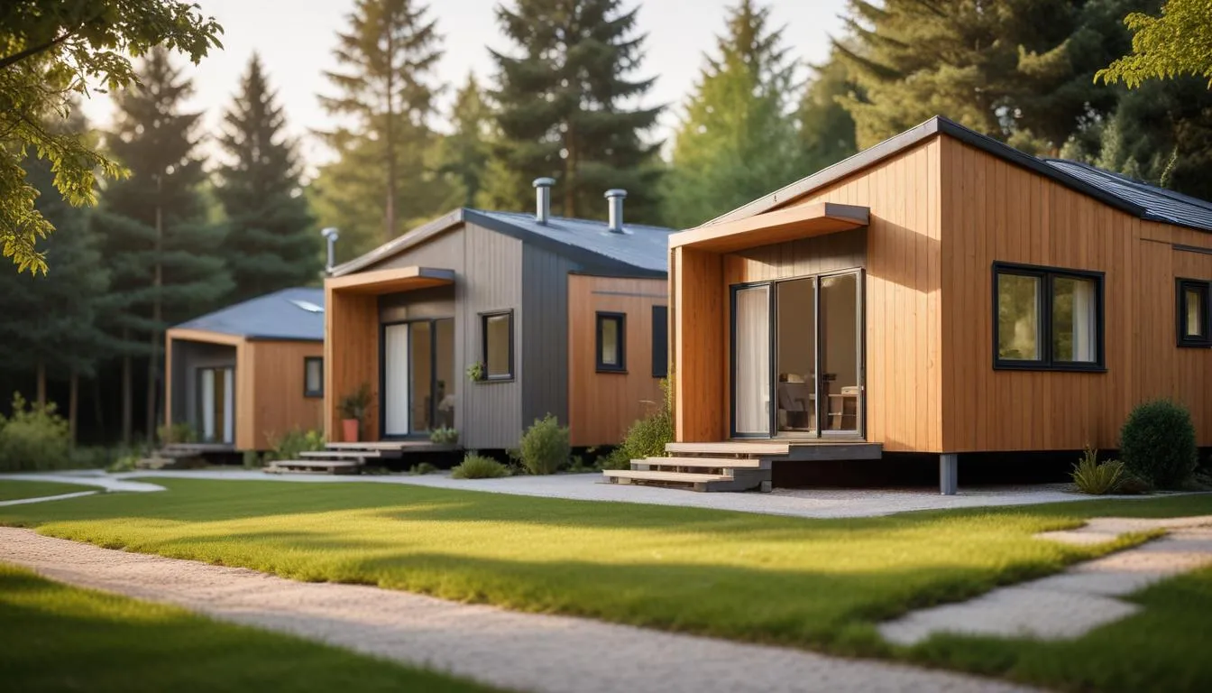 Ilustração da seção: O que são casas pré fabricadas e preços?