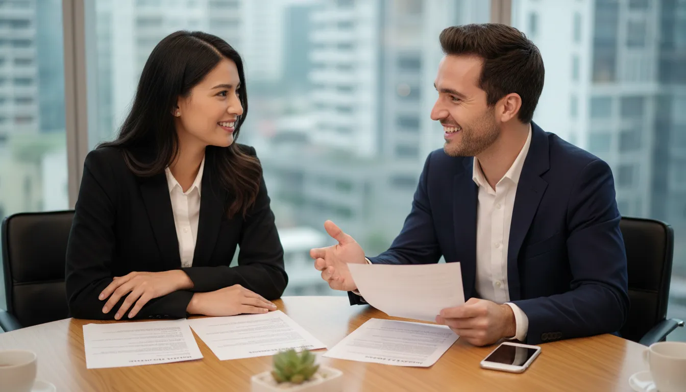 Profissional de vendas analisando métricas em um laptop, destacando preparo para cold calls.