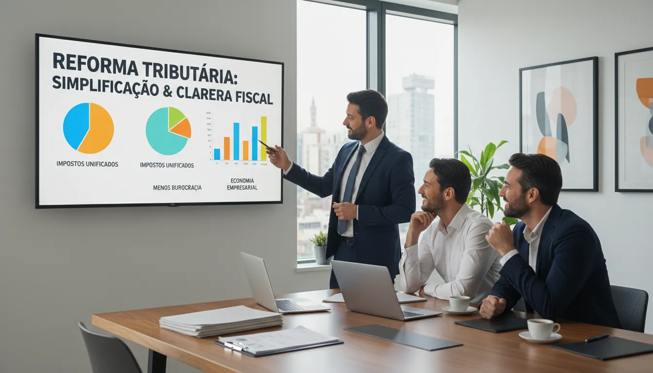 Contador explica efeitos da reforma tributária para empreendedores de pequeno varejo.