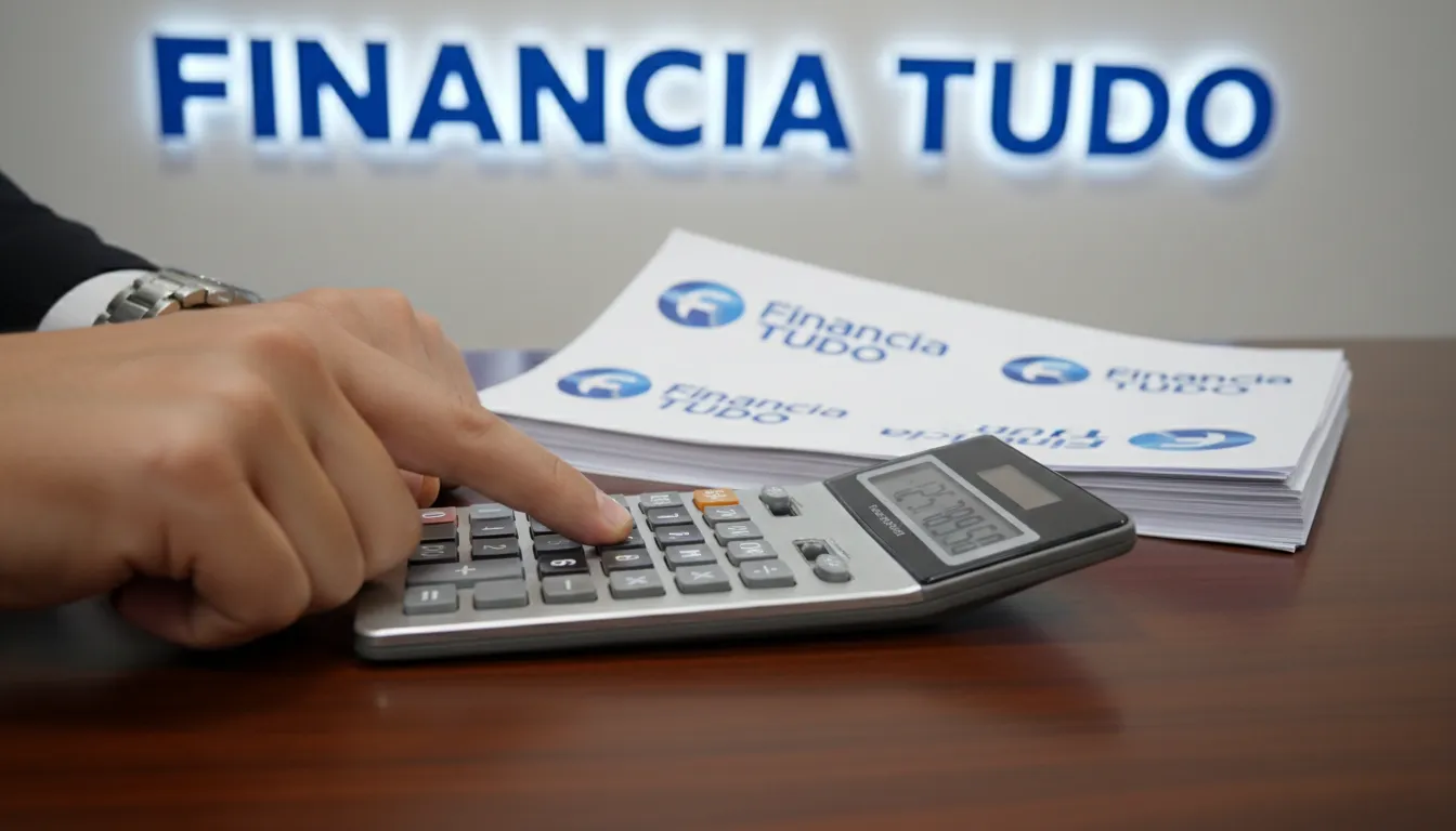 Consultores da Financia Tudo analisando dados financeiros em um tablet, oferecendo soluções personalizadas para evitar erros financeiros e alcançar seus objetivos.