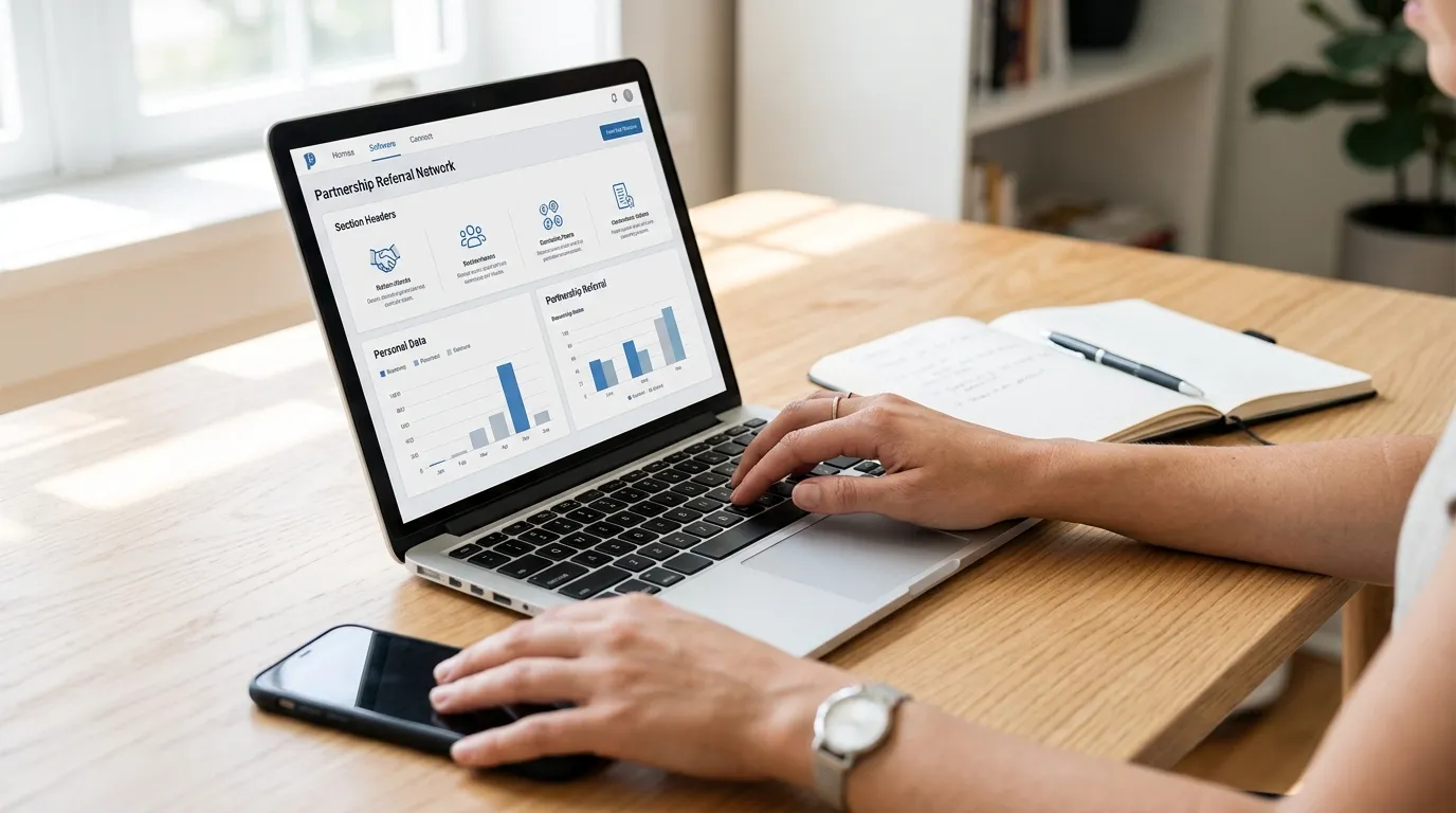 Estratégia digital para monetizar rede de relacionamentos com indicações de serviços financeiros.