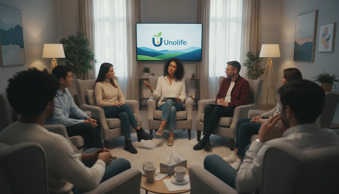 Unolife promove o apoio mútuo no tratamento da depressão. Uma comunidade unida em busca da saúde mental.