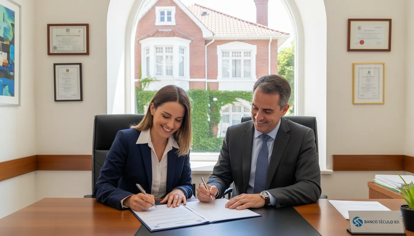 Casal refinancia imóvel quitado em agência para conseguir dinheiro rápido