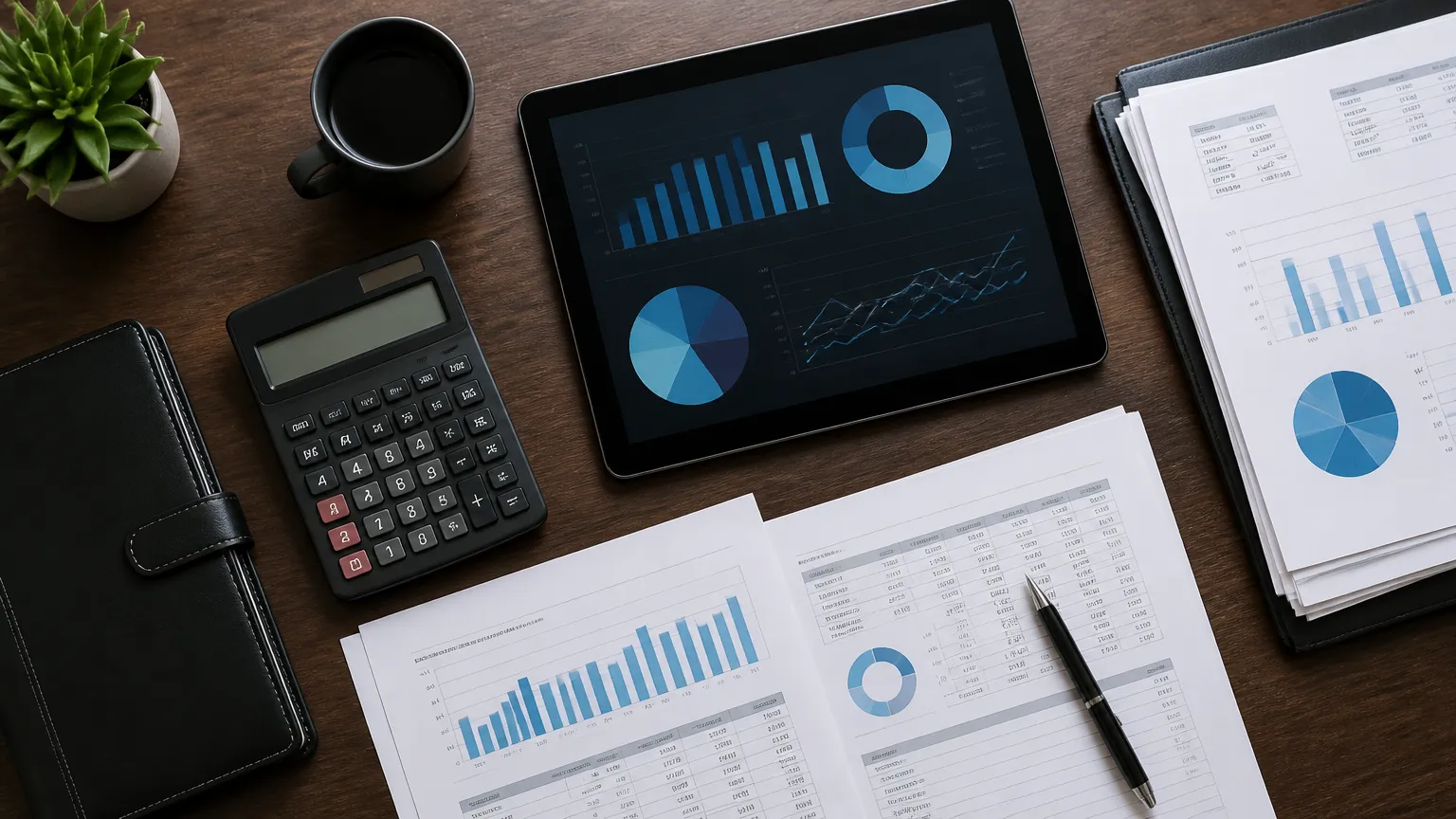 Organização de documentos contábeis e formulário 1099-K para produtos digitais.
