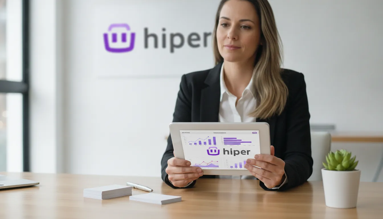 Empreendedora moderna escolhe modelo de negócio atacado e varejo, usando sistema de gestão Hiper para simplificar.