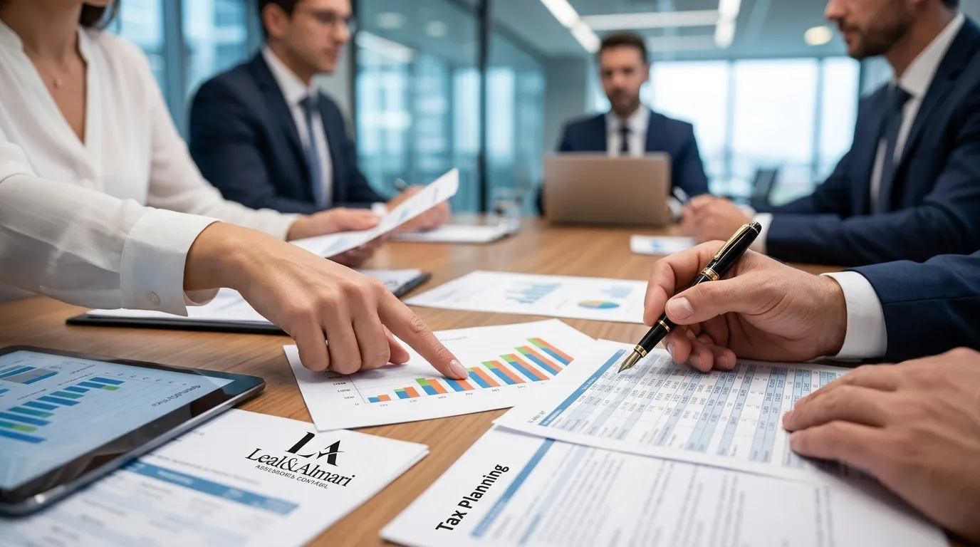 Consultoria tributária estratégica realizada por equipe de escritório contábil especializado.