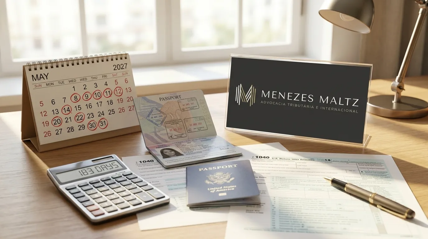 Documentos e calendario para calcular tax residency eua brasileiro de forma segura.