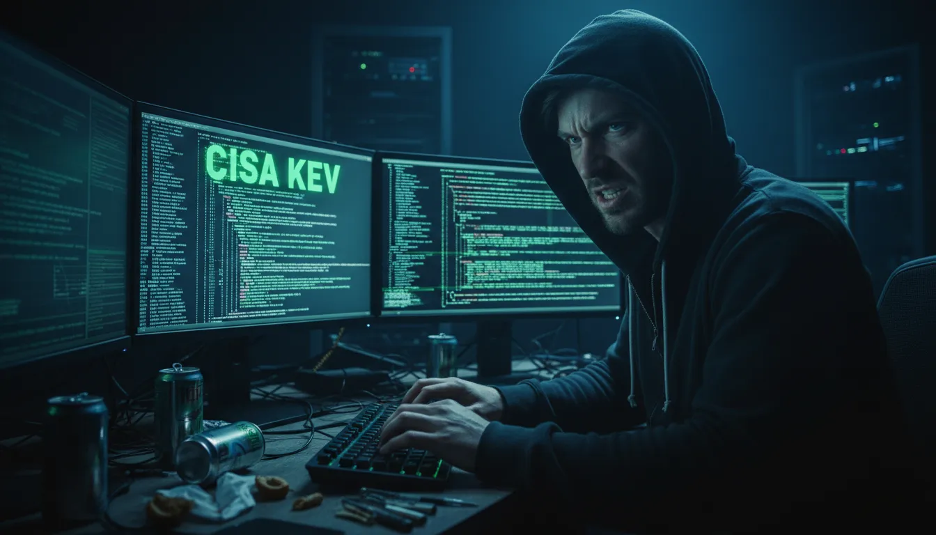 Hacker explorando falhas de segurança em sistemas, com foco na exploração de vulnerabilidades.