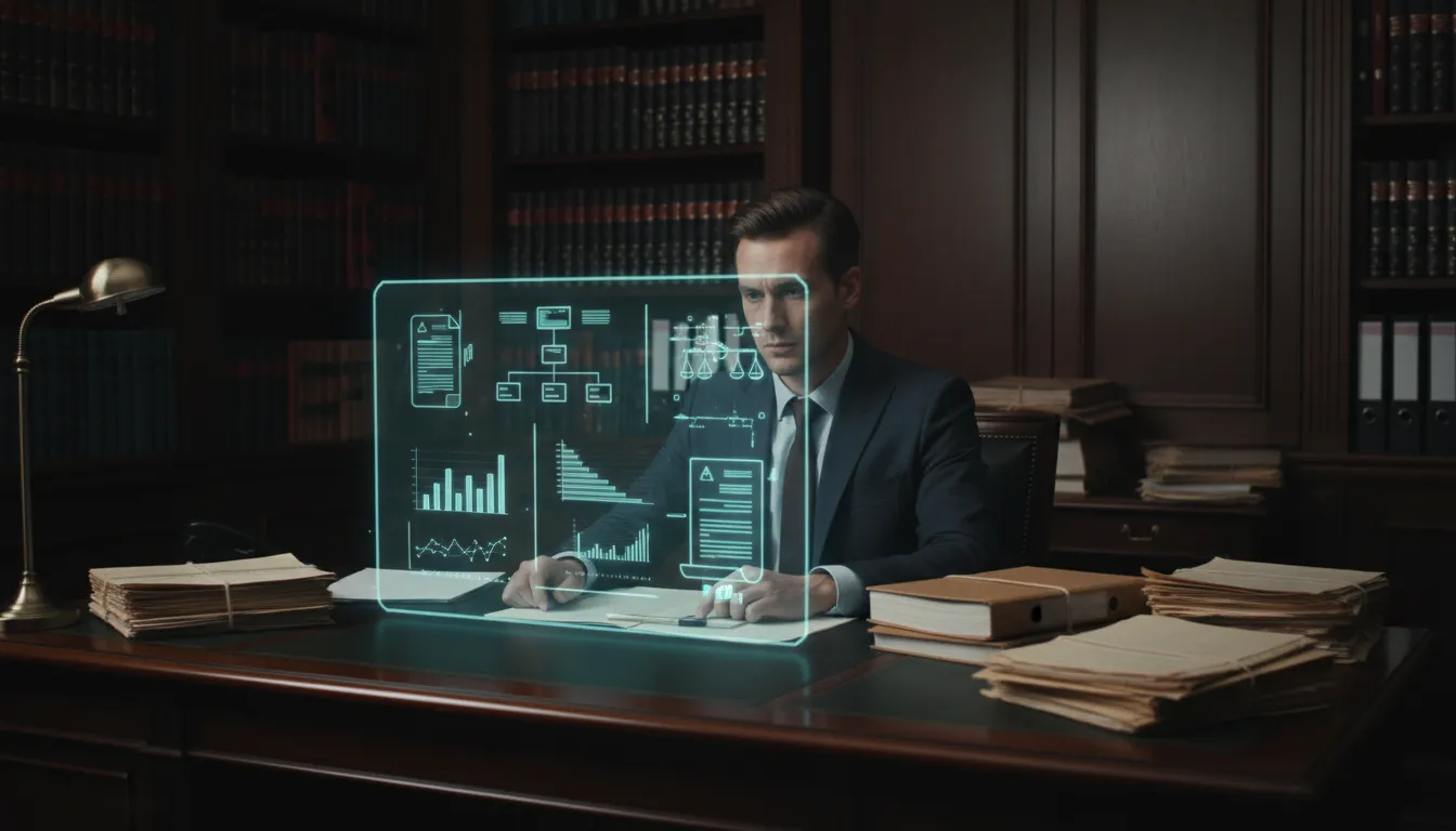 Quais são as tecnologias emergentes que auxiliam advogados na análise de documentos e dados para uma tomada de decisão mais informada?