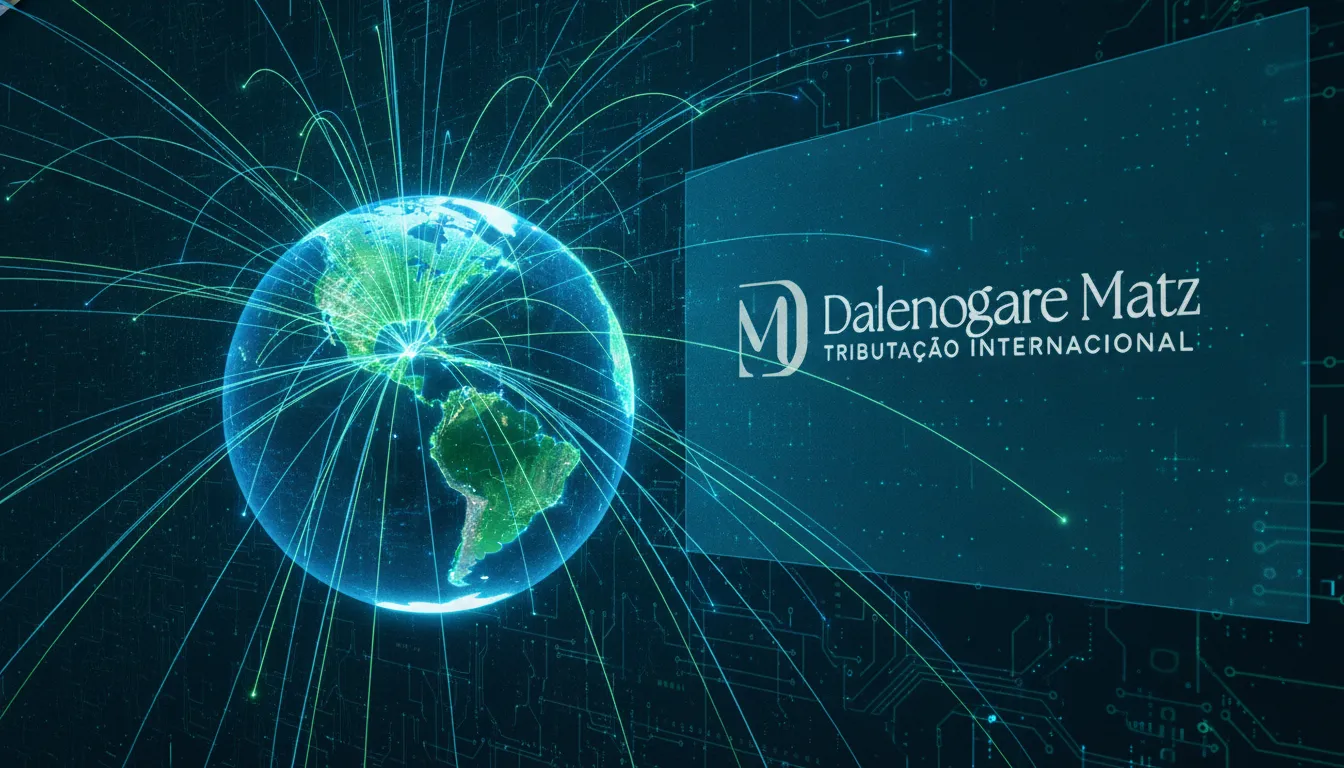 Rede global de dados fiscais, com o Brasil conectado a mais de 100 países pelo CRS.