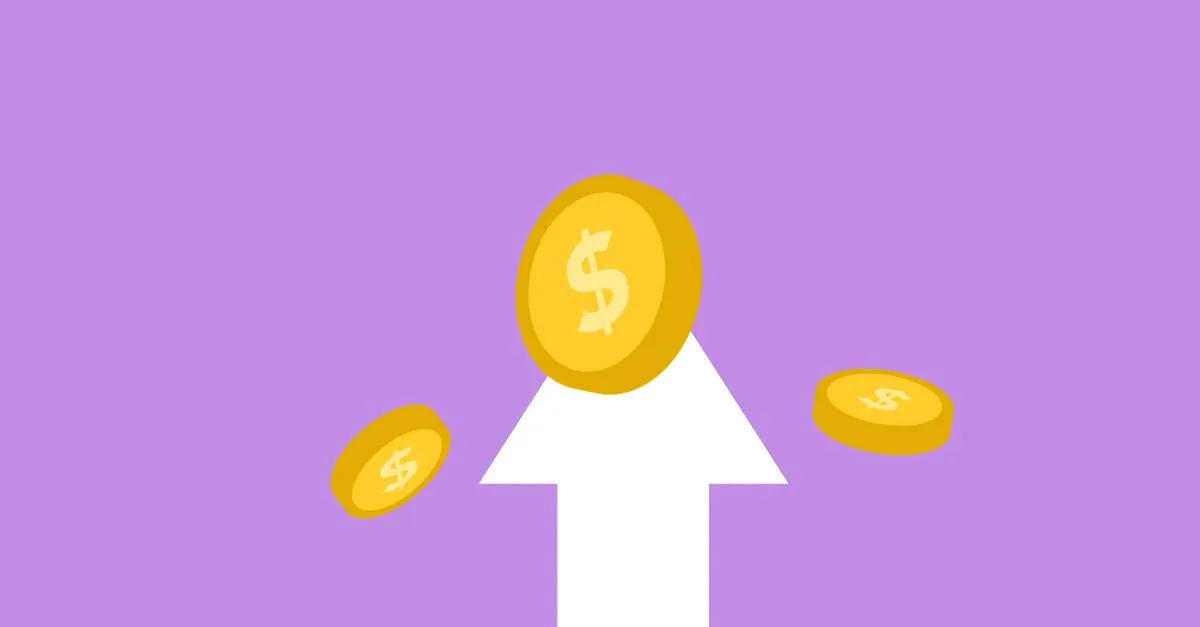 Gráfico de faturamento variável que se estabiliza, simbolizando sucesso em obter crédito para empresas.