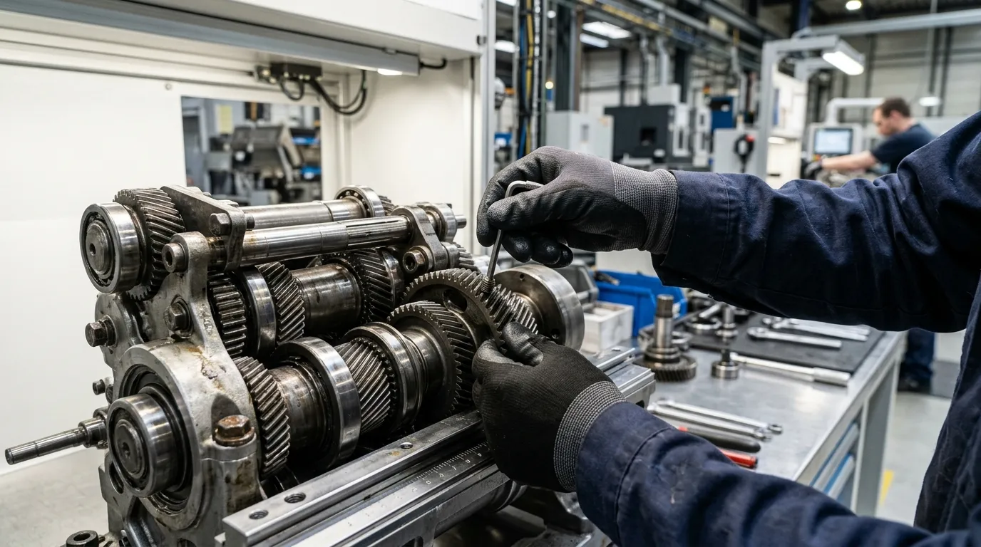 Calibração de engrenagens para a aplicação da manutenção preventiva em equipamentos industriais.