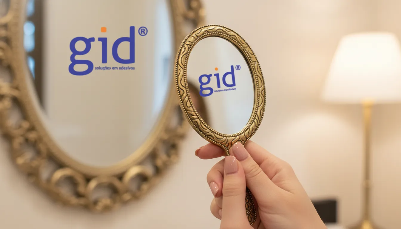 Mãos seguram cartão de fidelidade com frases atrair clientes salão, destacando o cuidado GID.