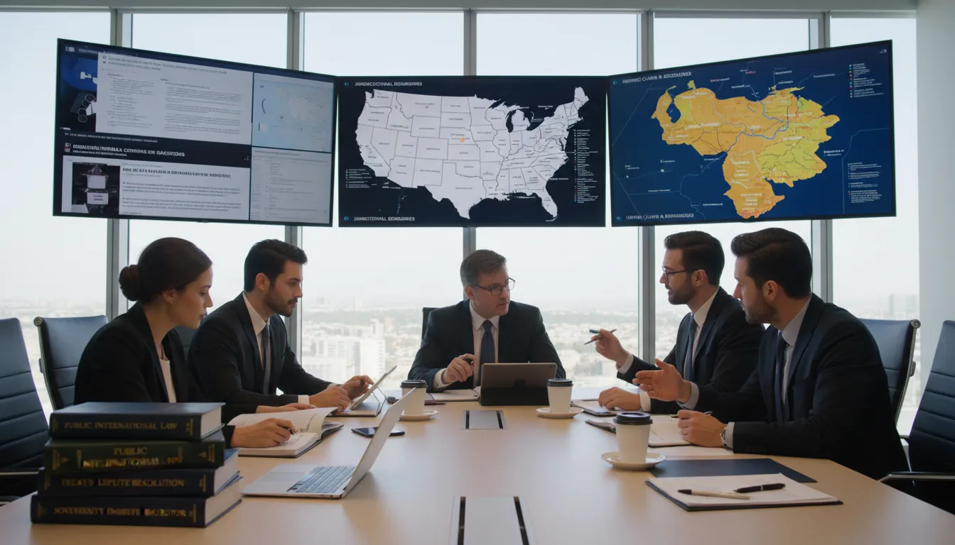 Especialistas internacionais em direito discutem as consequências jurídicas e políticas da captura de Maduro