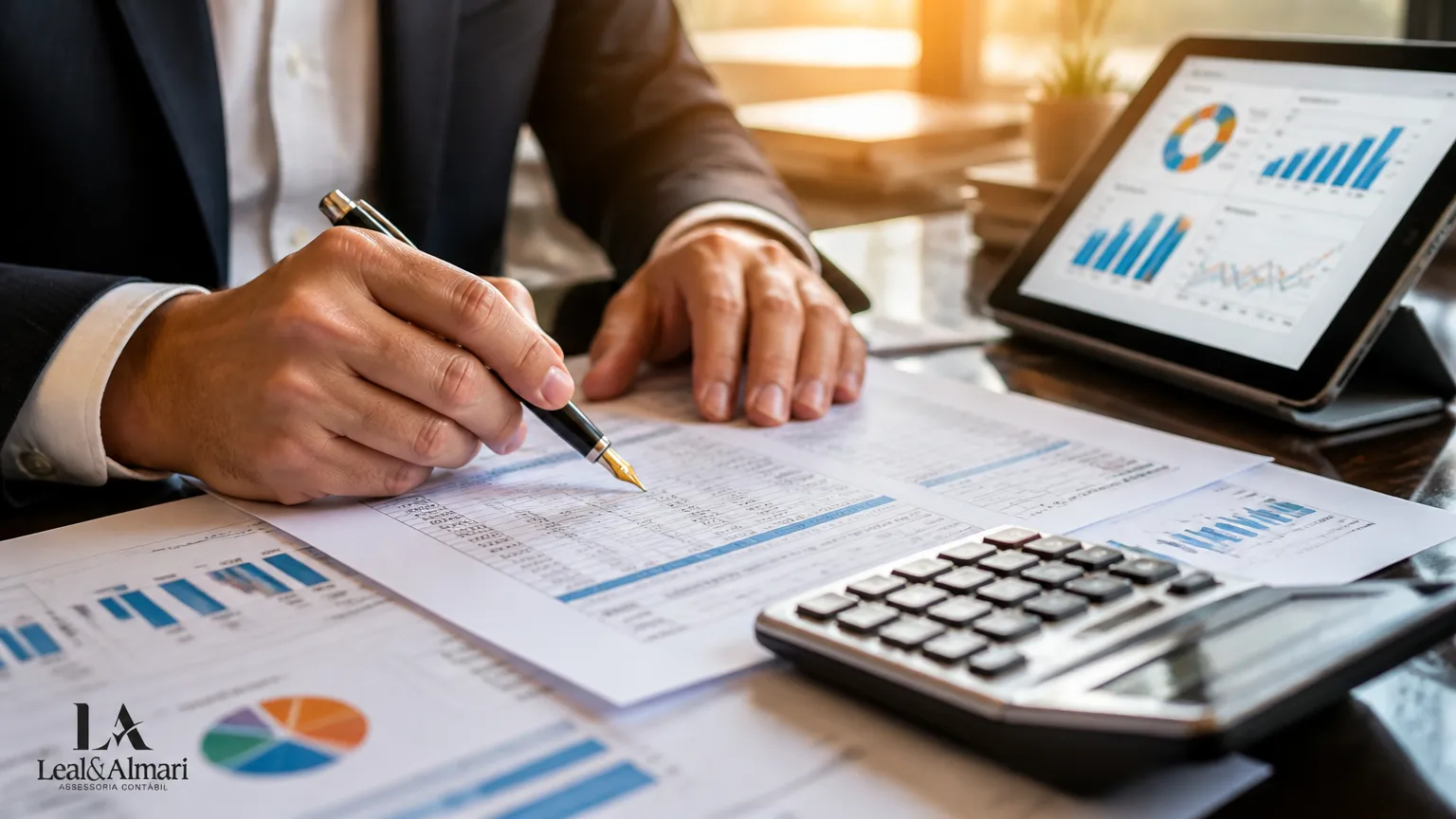 Planejamento tributário e financeiro elaborado por equipe de escritório de contabilidade em Marília.