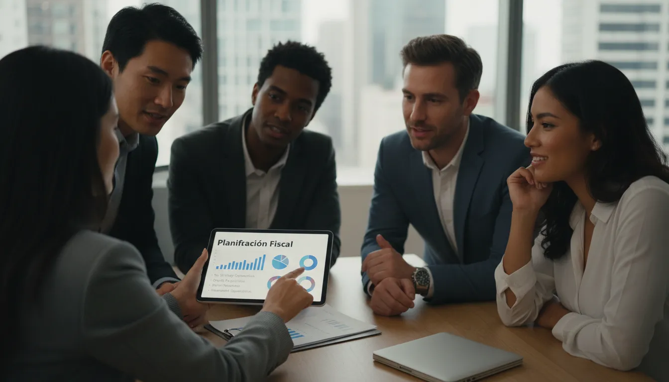 Asesoramiento experto en planificación fiscal y contabilidad en Orlando por Prezzo Consulting, mostrando a empresarios tomando decisiones informadas para el éxito de su negocio.