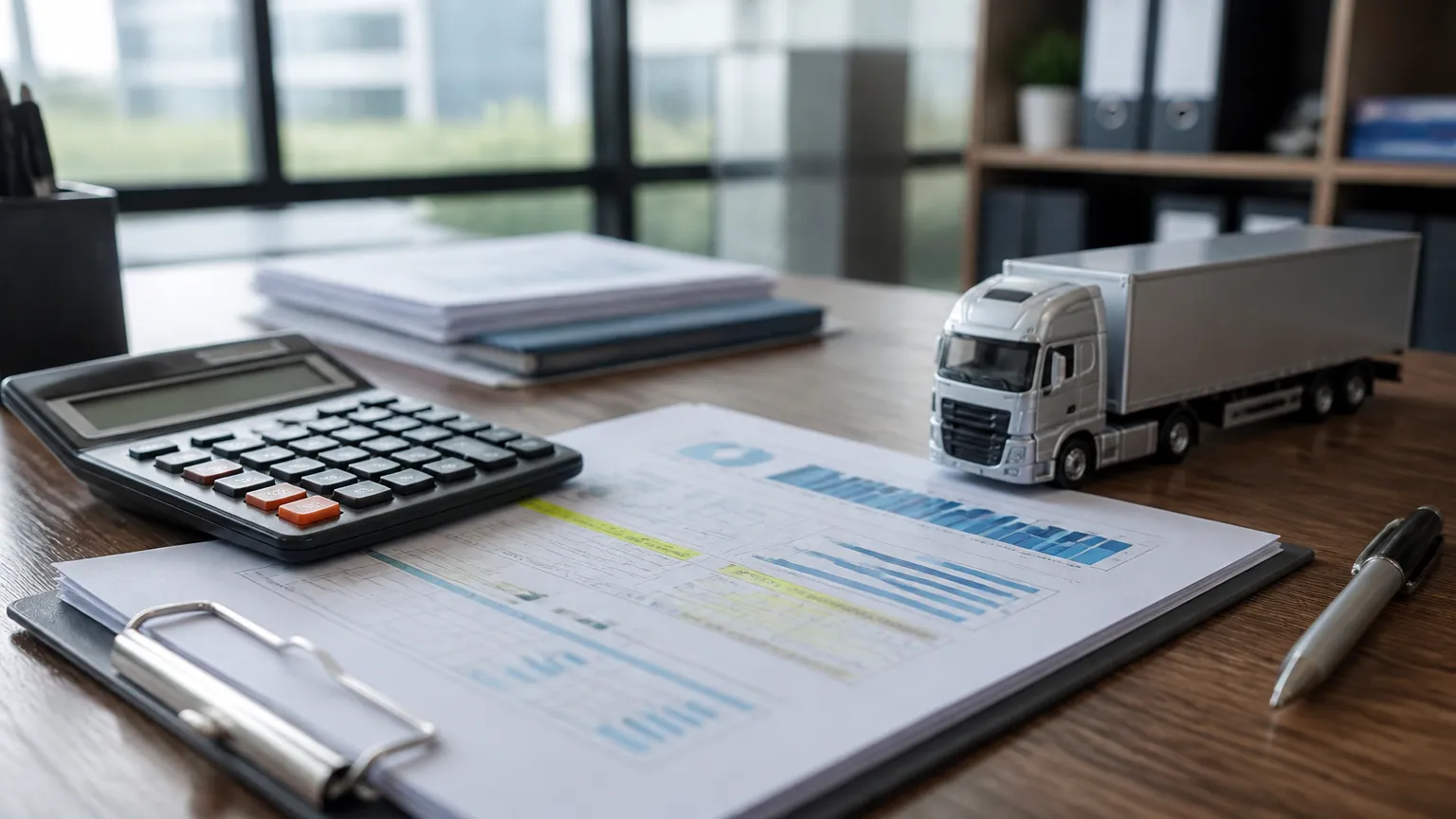 Planejamento de crédito com caminhão para pagar fornecedores e fluxo de.