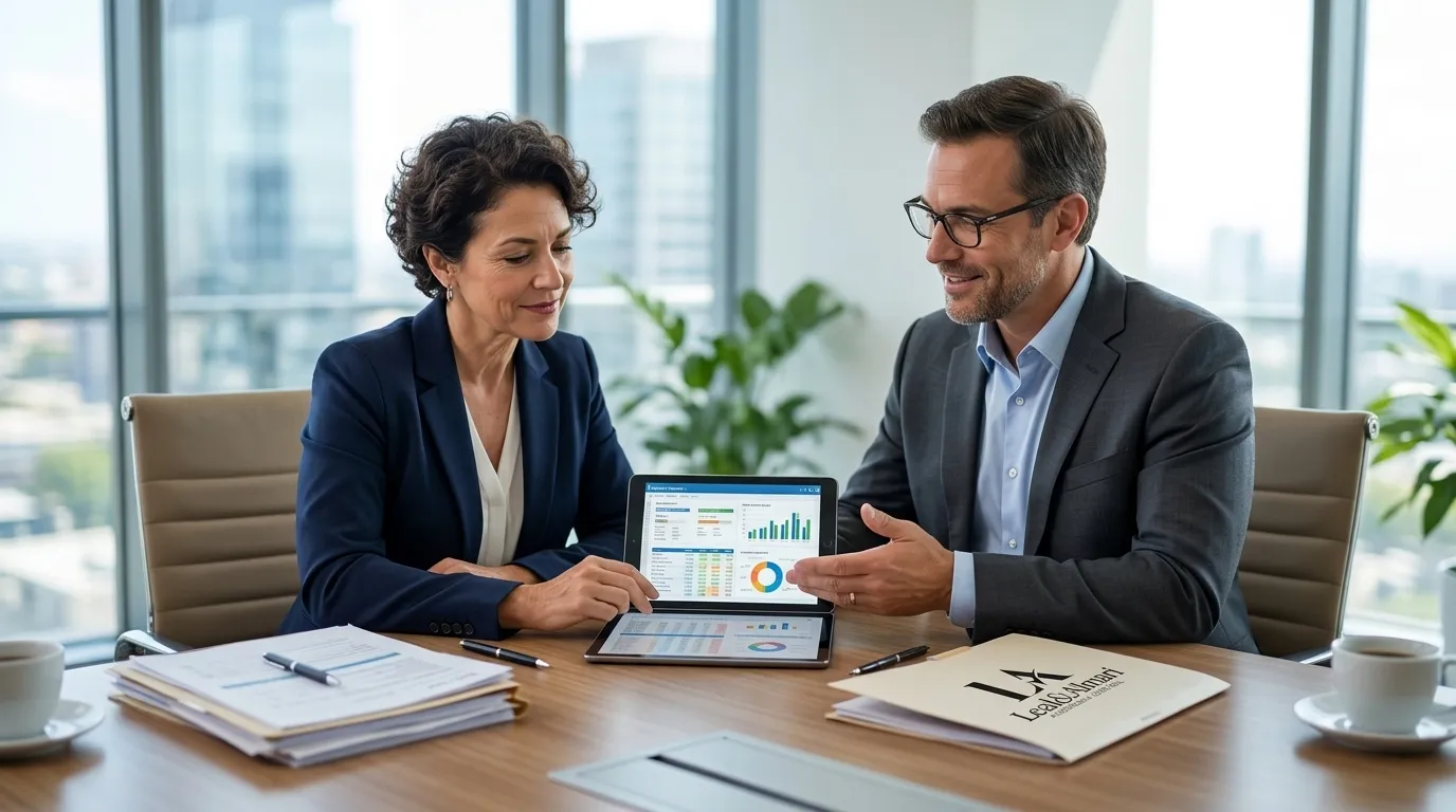 Consultoria estratégica oferecida por empresas de contabilidade online.
