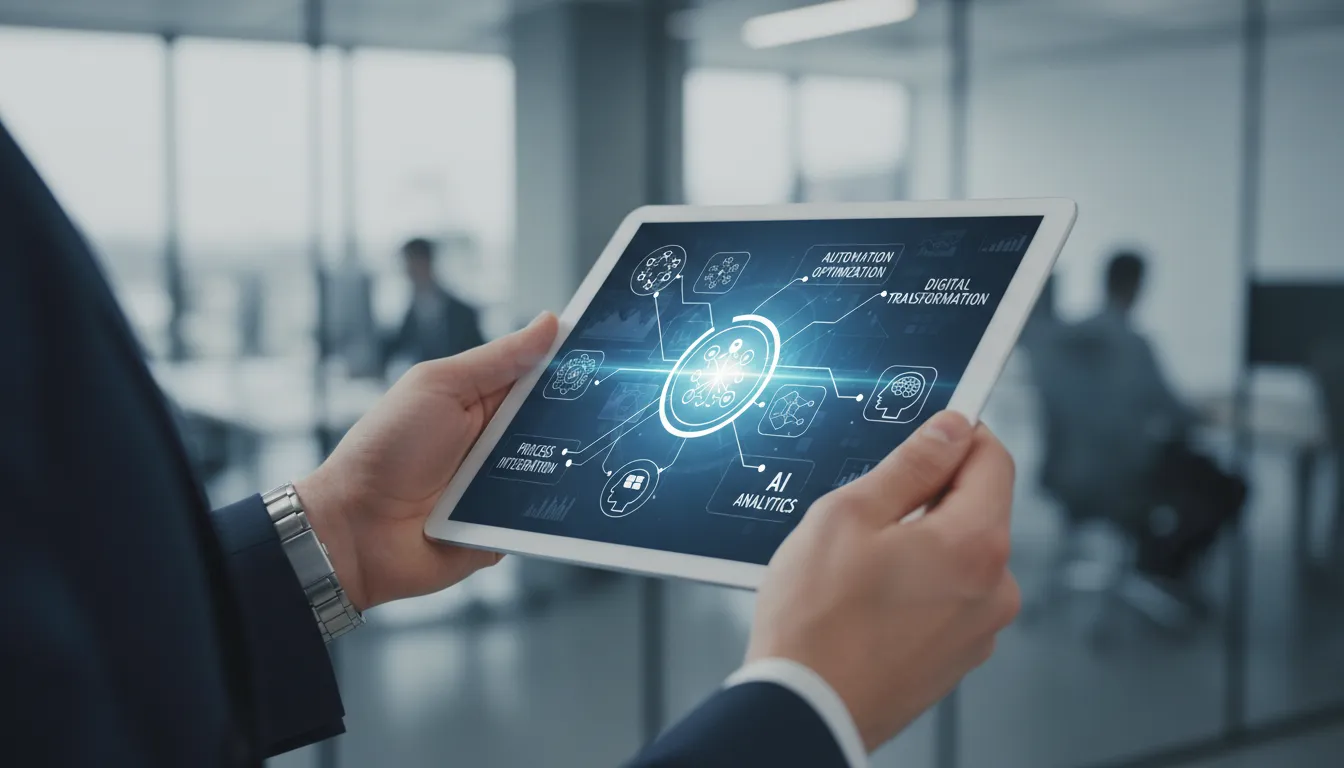 Automação e transformação digital nos processos de gestão empresarial